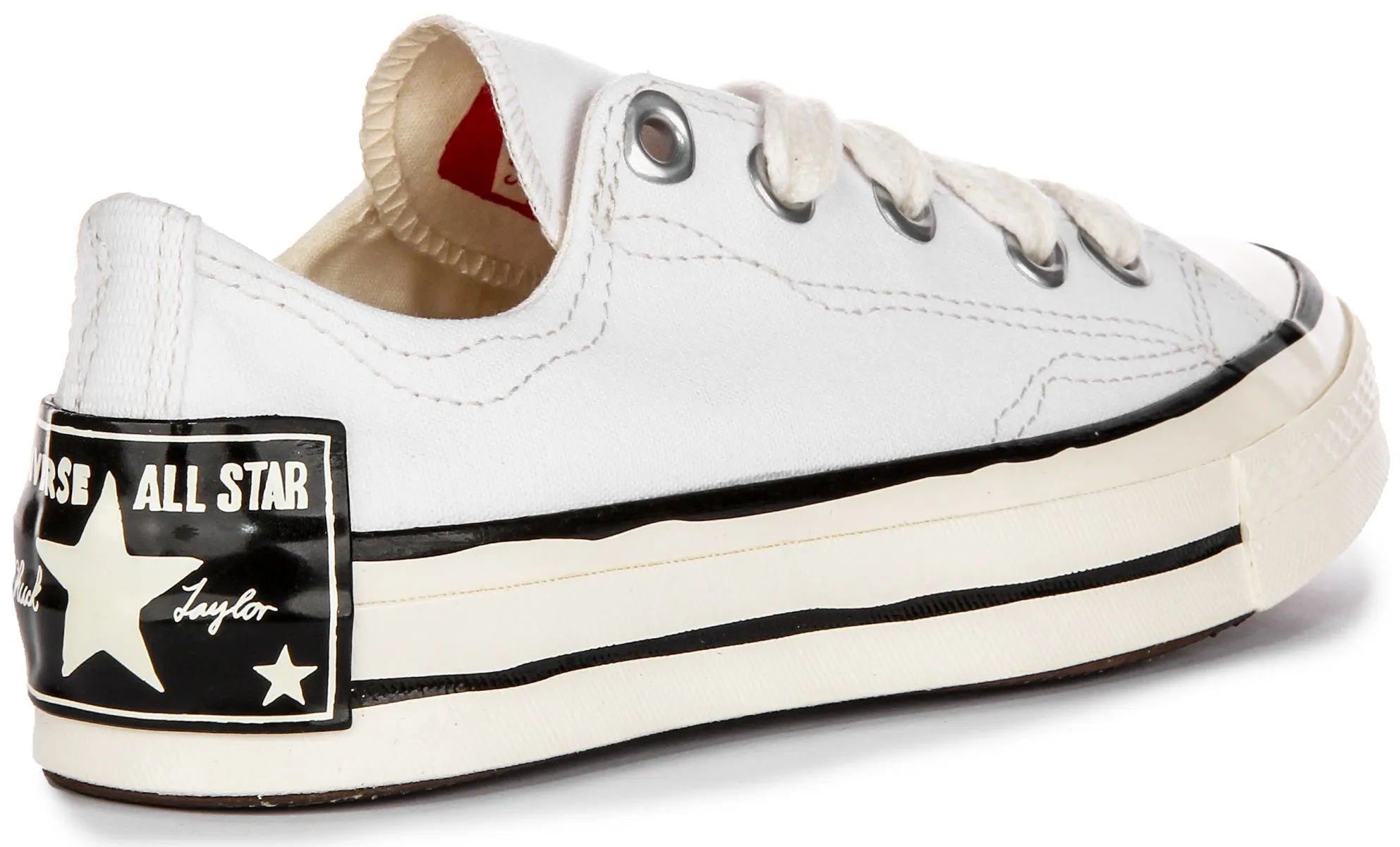Converse Chuck 70s Sketch Low A08525C en blanc