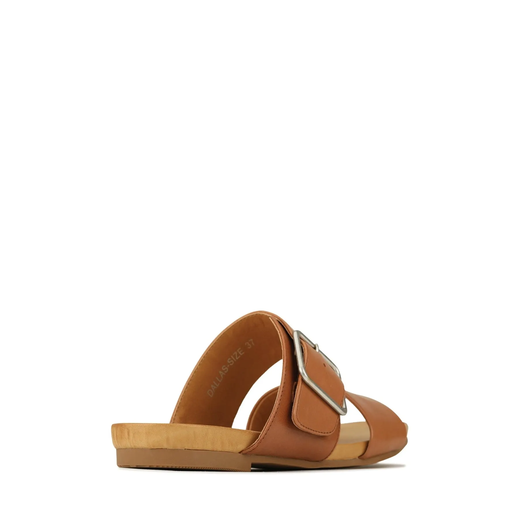 SANDALE DALLAS À BOUCLE EN CUIR