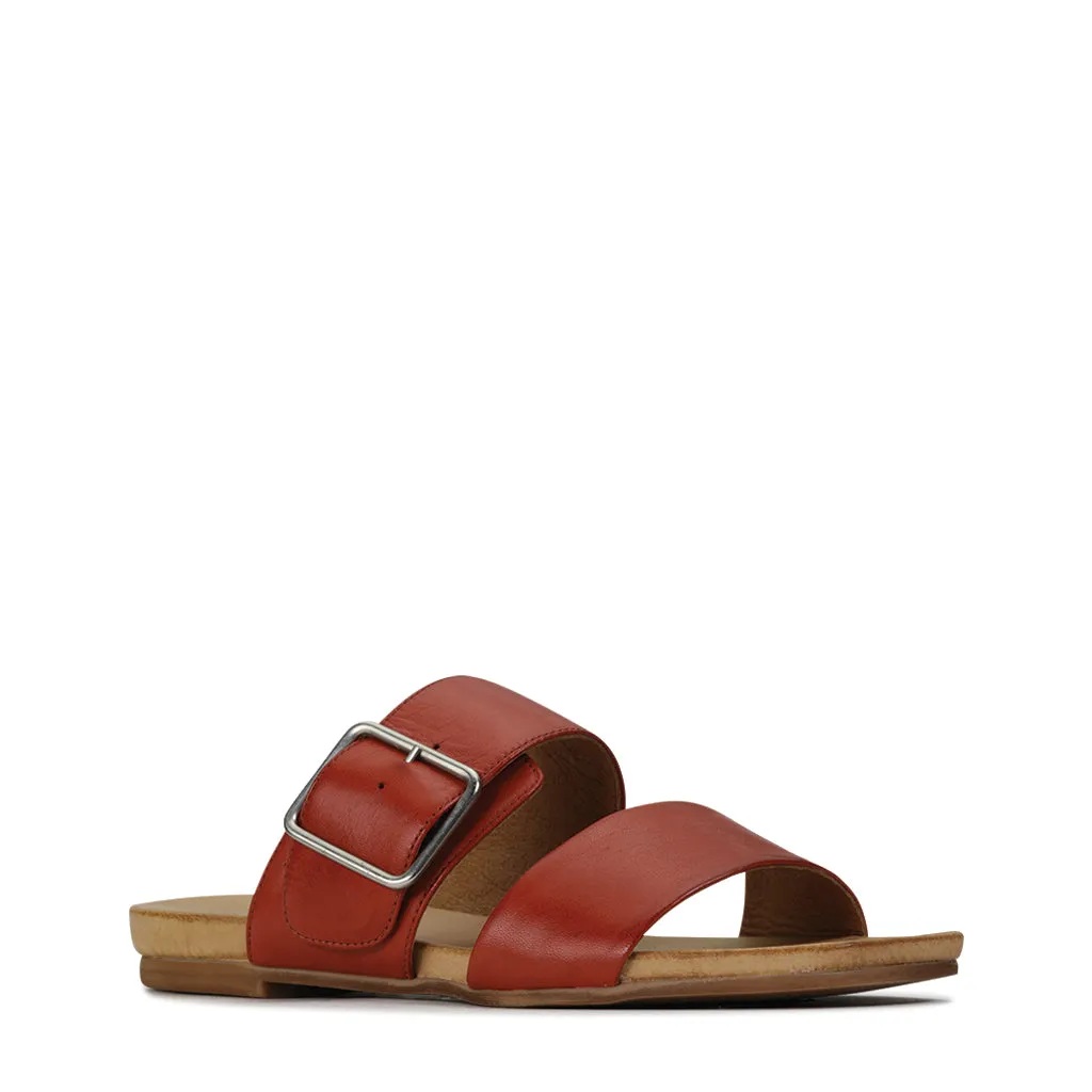 SANDALE DALLAS À BOUCLE EN CUIR