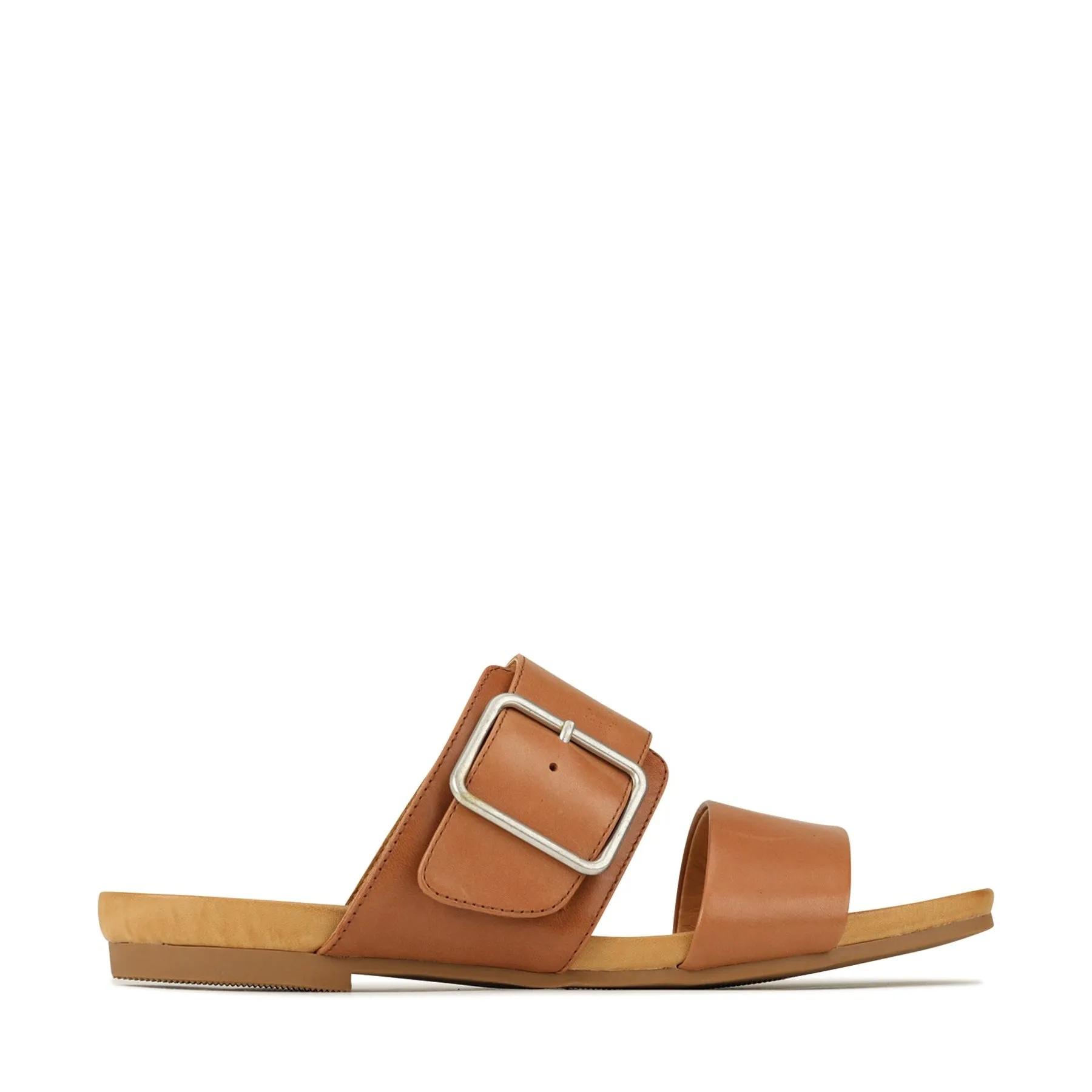 SANDALE DALLAS À BOUCLE EN CUIR