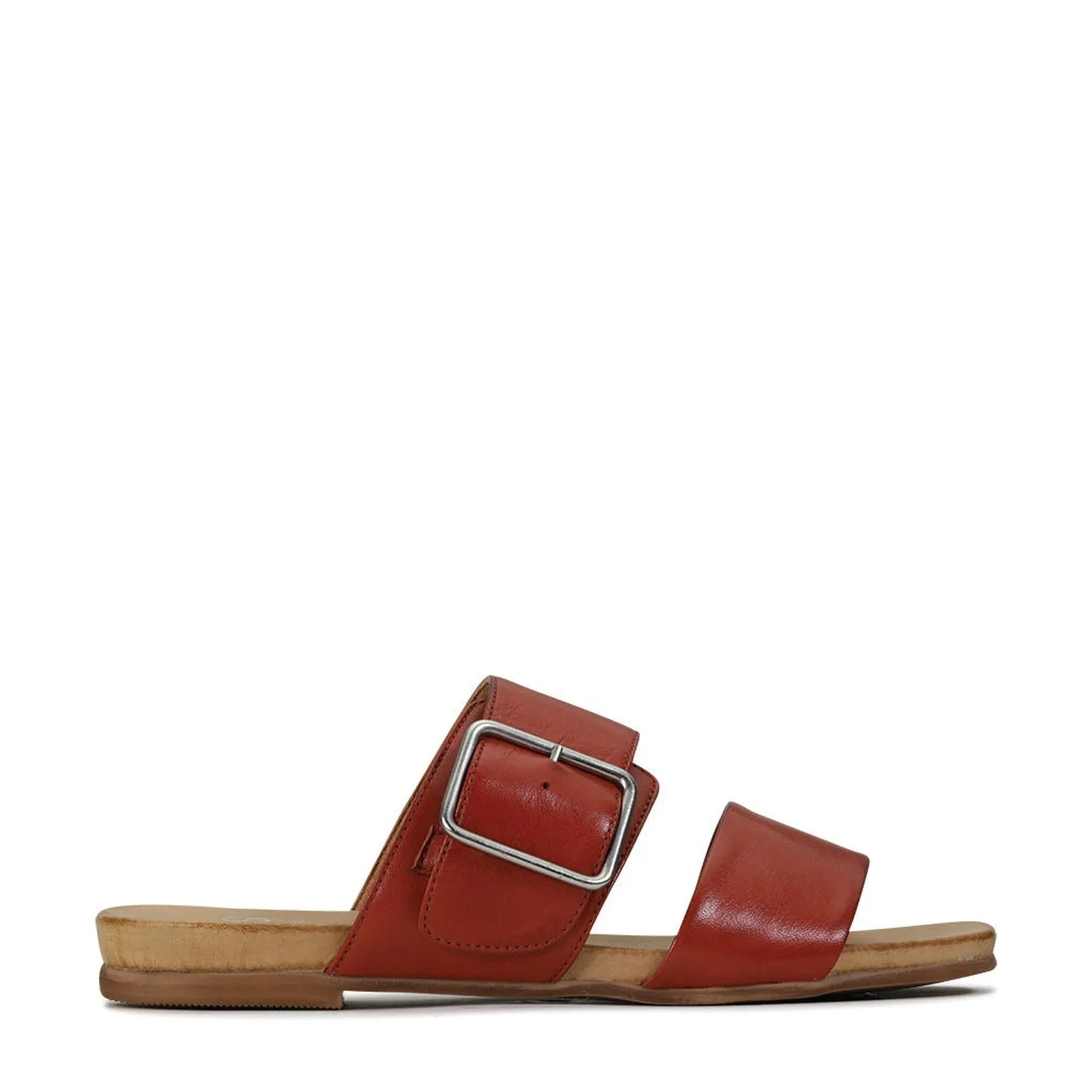 SANDALE DALLAS À BOUCLE EN CUIR