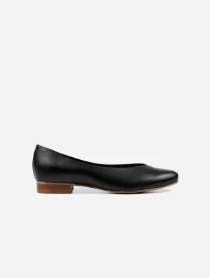 Escarpins Ballerines Végans en Cuir de Cactus Desserto® | Noir
