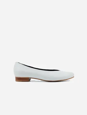 Desserto® Ballerines en Cuir Végétal de Cactus | Blanc