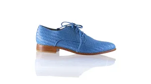 Dominique 25mm Plates - Bleu Acier BKK