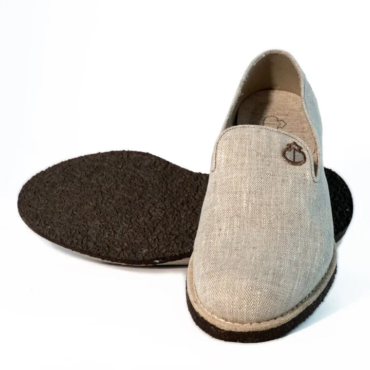 Mocassins pour Femmes Donata en Coton Bio & Lin | Plusieurs Couleurs