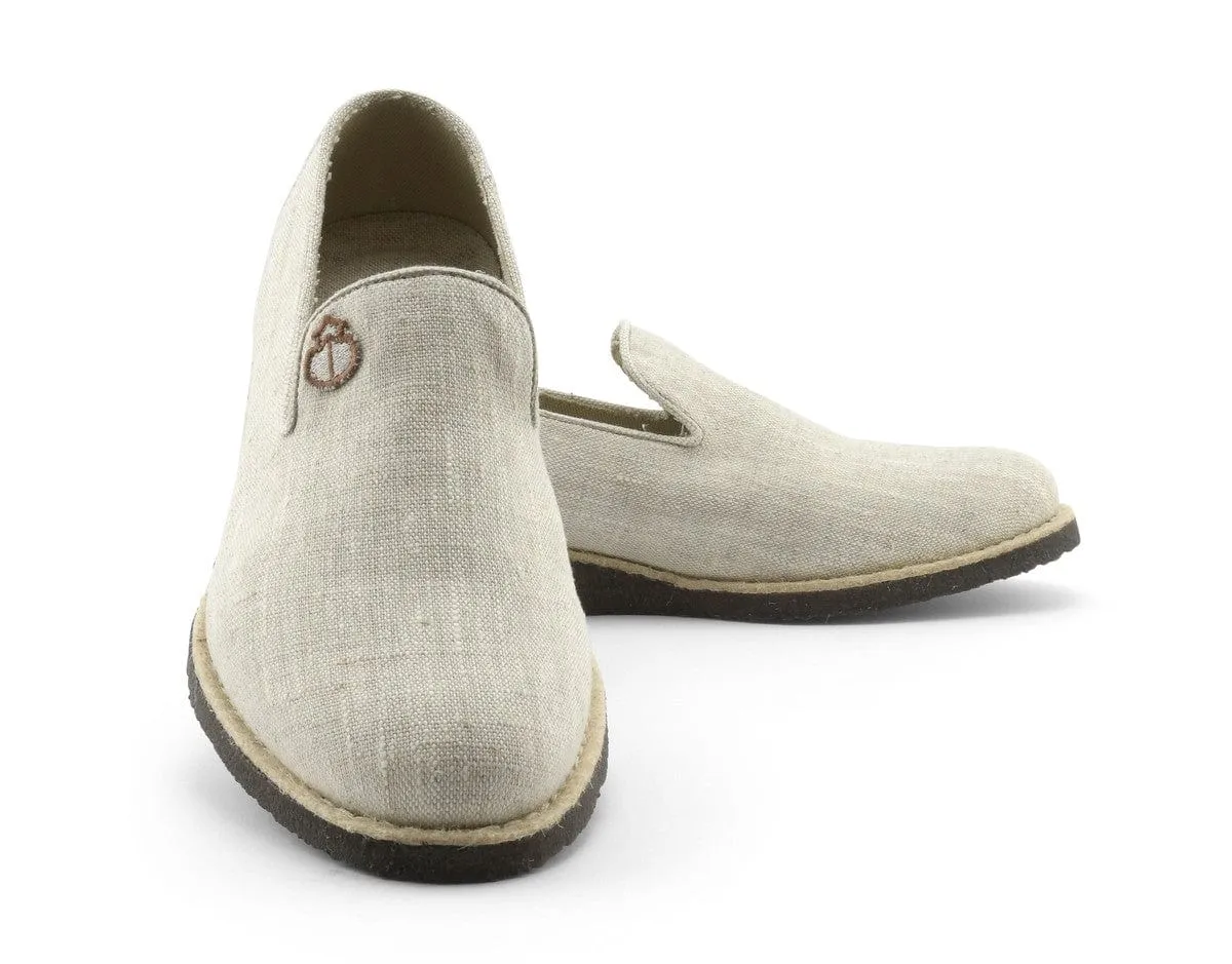 Mocassins pour Femmes Donata en Coton Bio & Lin | Plusieurs Couleurs