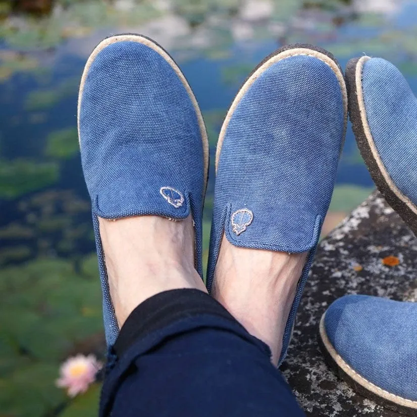 Mocassins pour Femmes Donata en Coton Bio & Lin | Plusieurs Couleurs