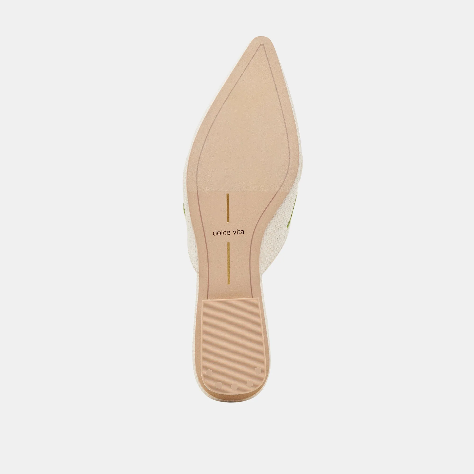 ELM FLATS FLORAL BLANC EN RAFFIA