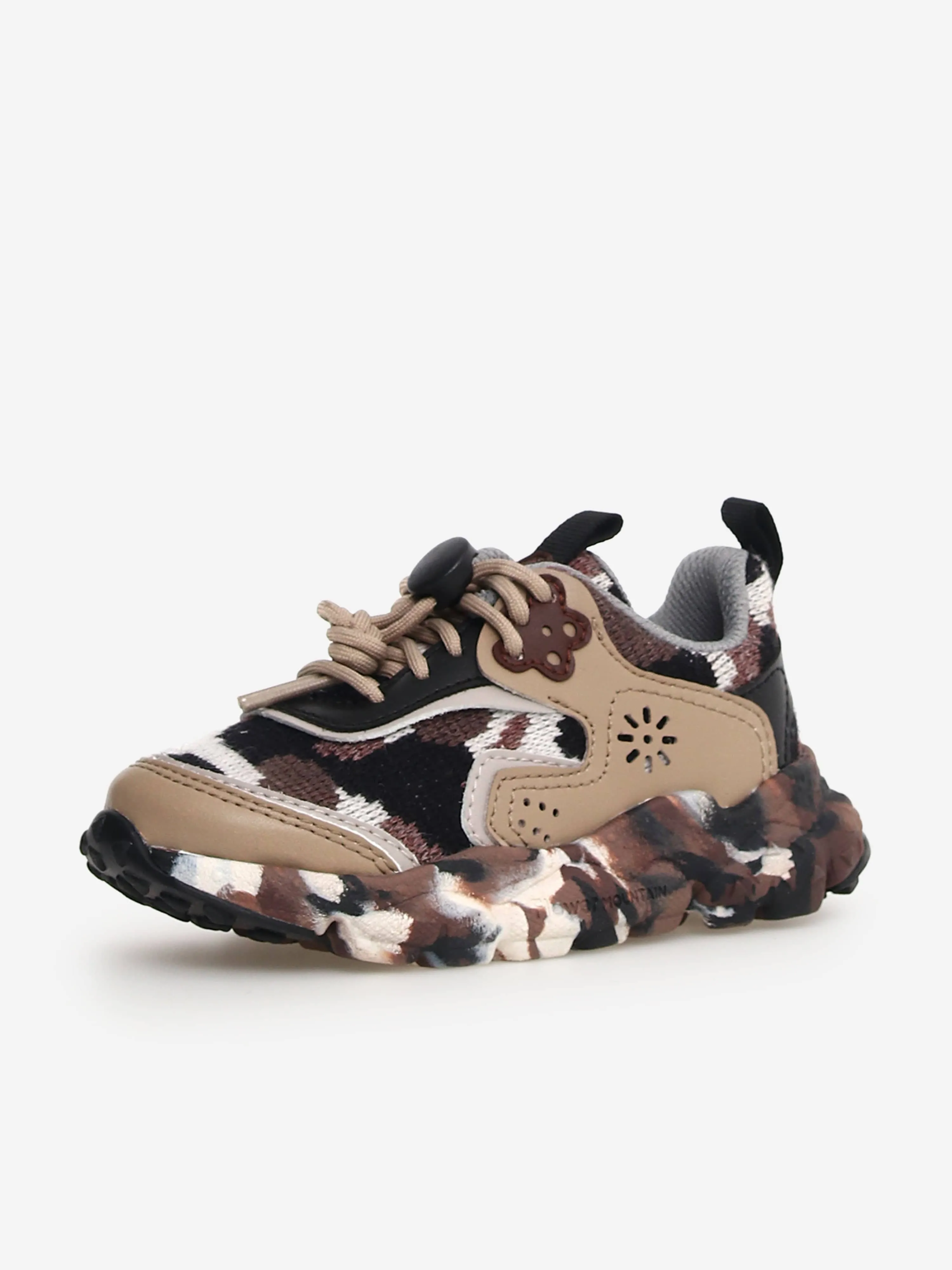 Chaussures Doi pour enfants Flower Mountain en beige
