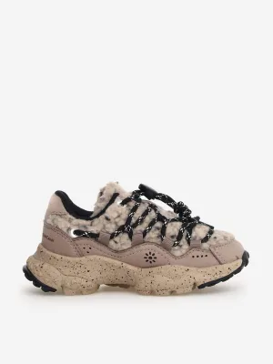 Chaussures de sport Raikiri pour enfants Flower Mountain en beige