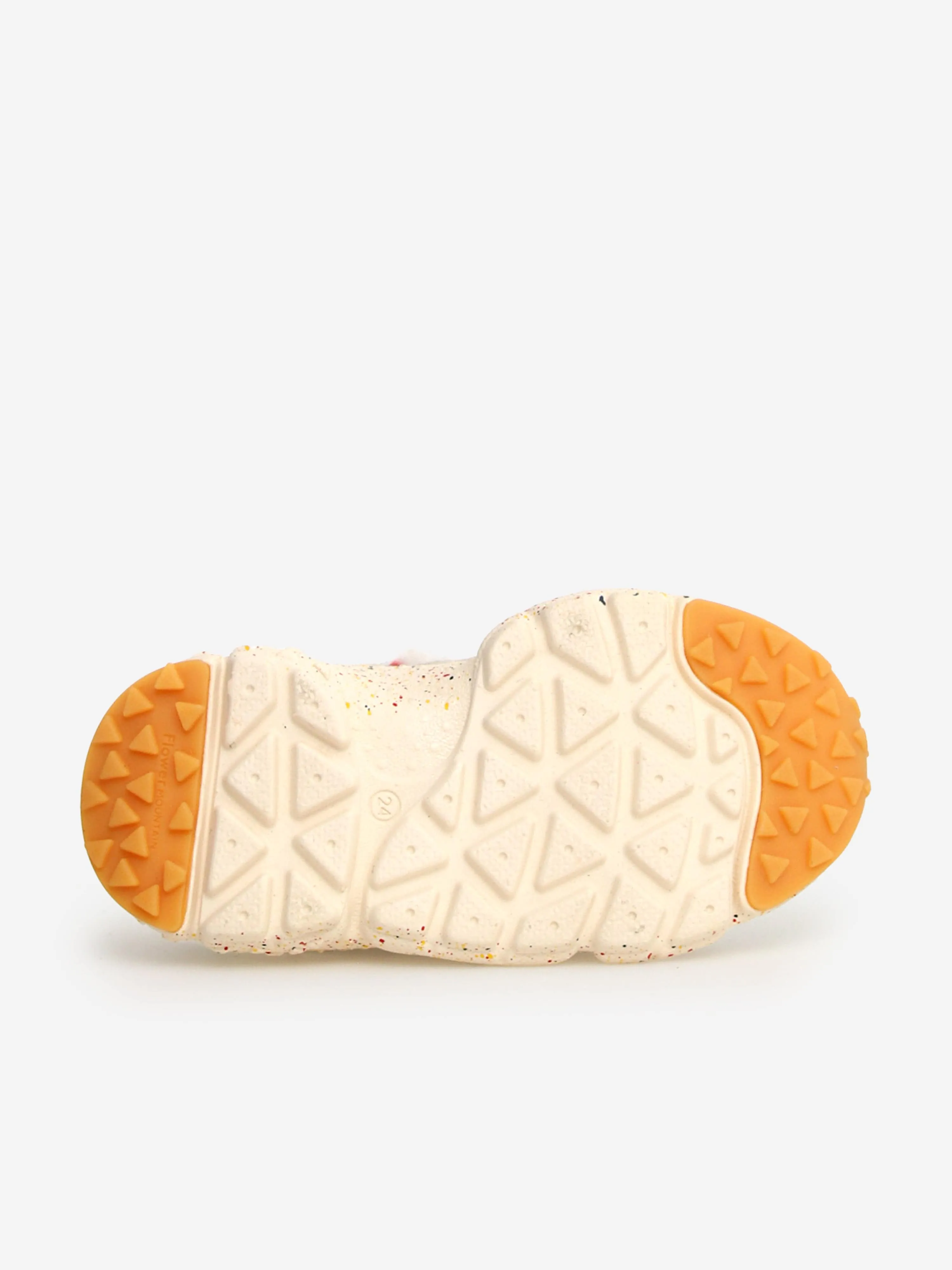 Chaussures de sport Raikiri pour enfants Flower Mountain en ivoire