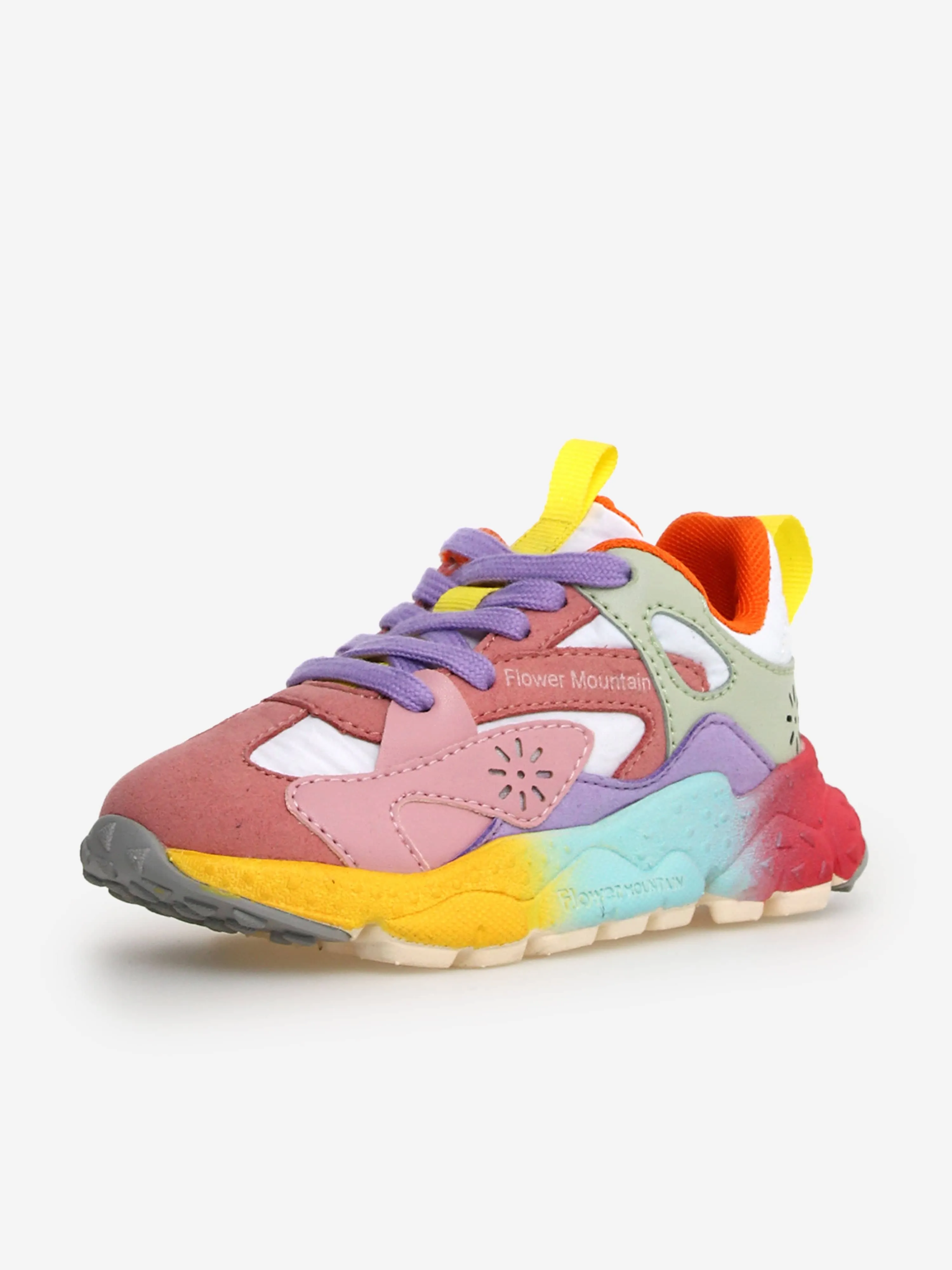 Chaussures de sport Flower Mountain Kids Saburo multicolores