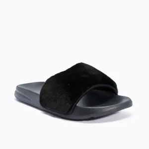 Chaussures à enfiler en fourrure