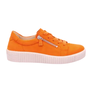 GABOR 43.334.13 BASKETS EN NUBUCK ORANGE