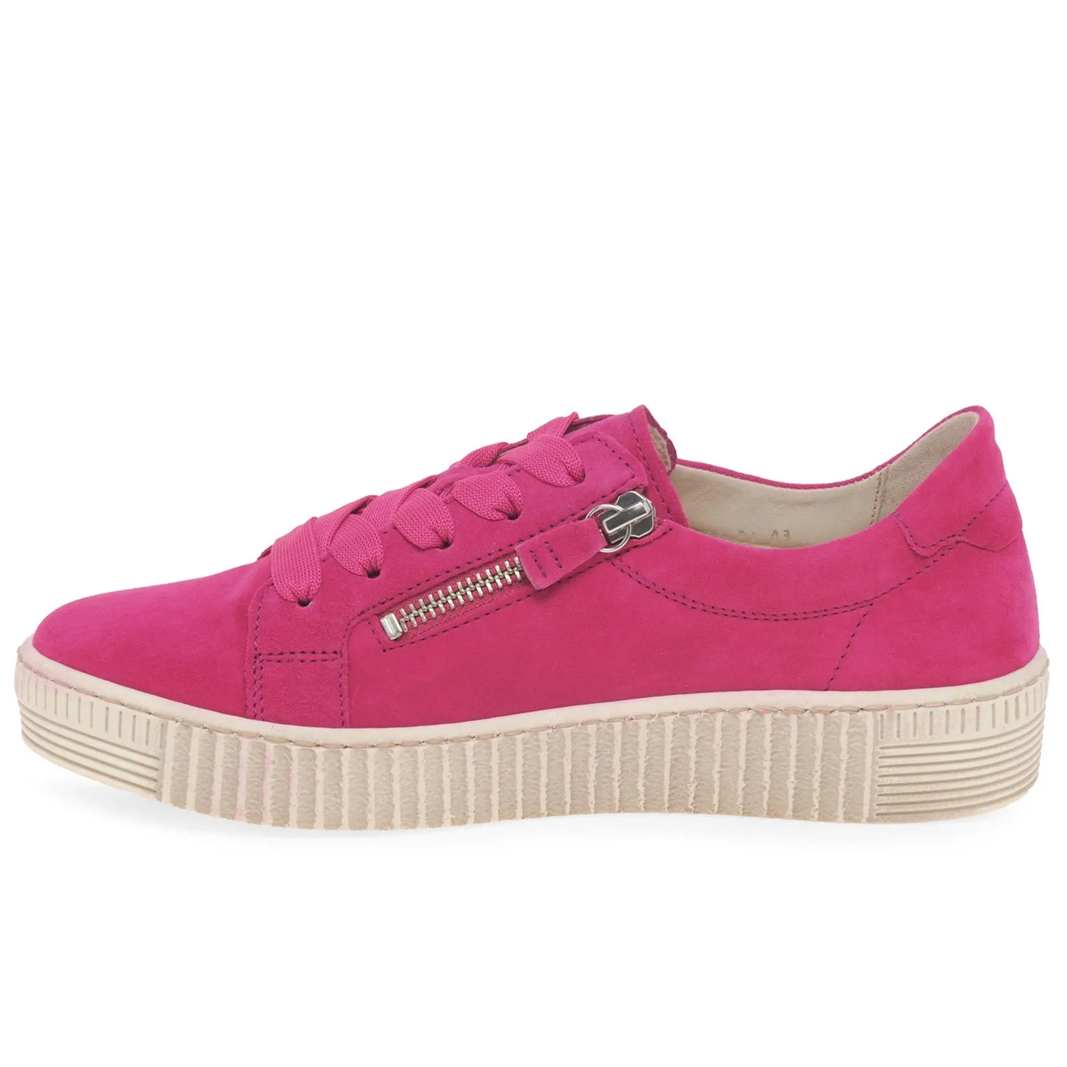 GABOR 43.334.15 BASKETS EN NUBUCK ROSE