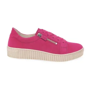 GABOR 43.334.15 BASKETS EN NUBUCK ROSE