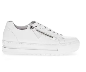 Gabor Confort Largeur Large Chaussure de Sport Blanche
