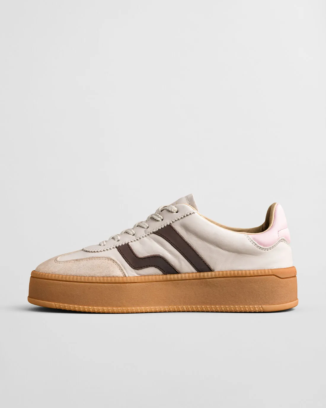Gant Cuzmani Plateforme Cuir Suédé Trainer