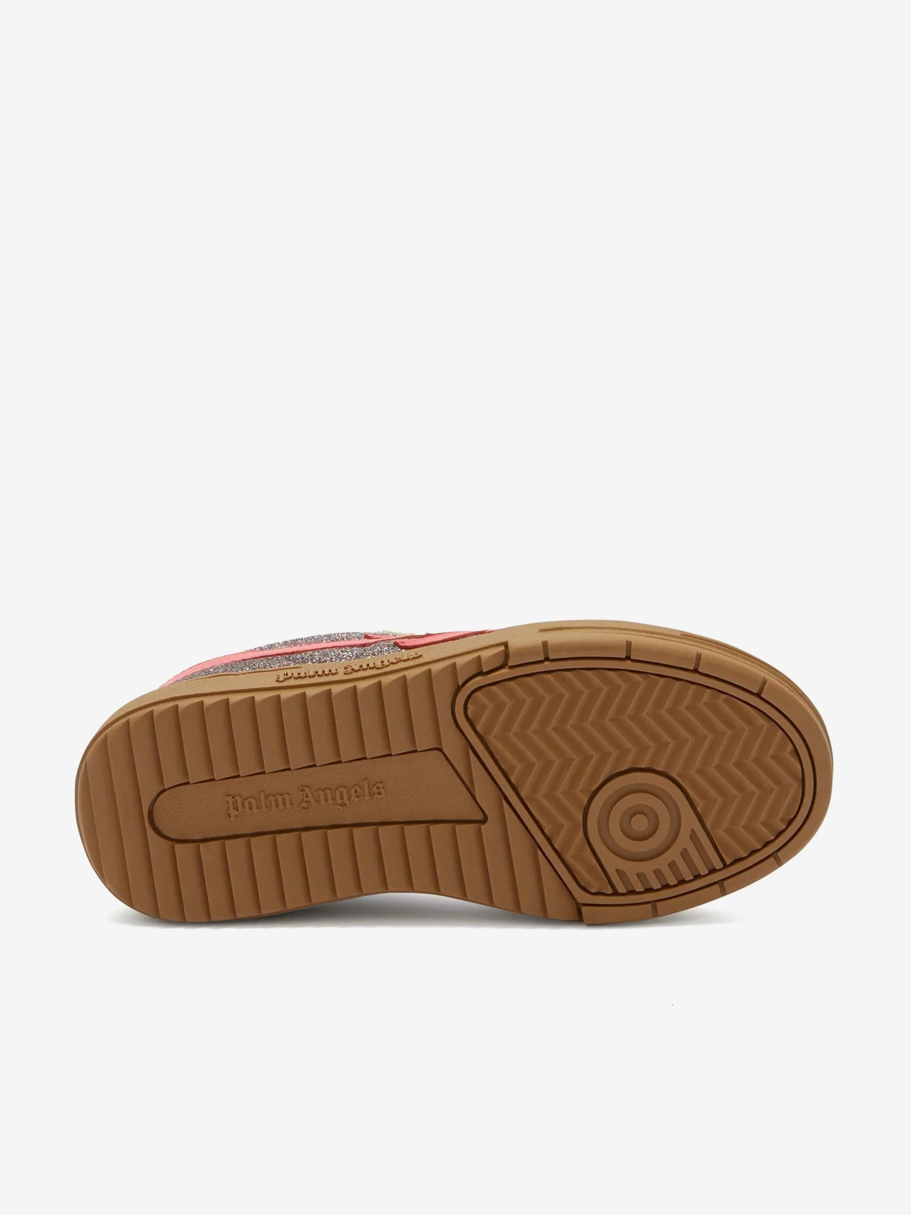 Baskets pailletées Palm Beach University pour filles en argent