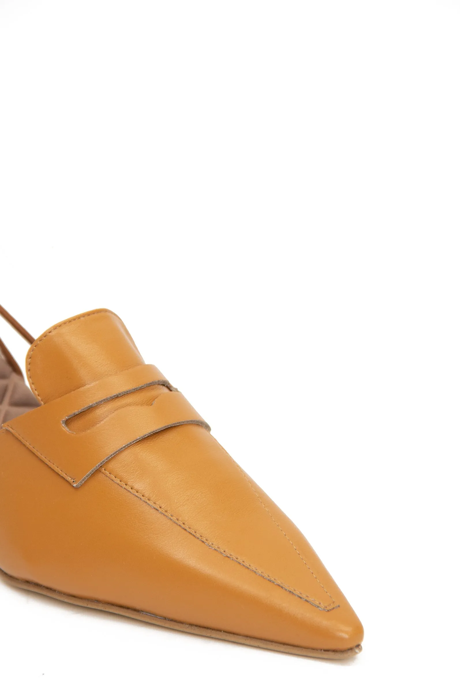 Escarpins Grace Vegan en Cuir Nappa | Marron