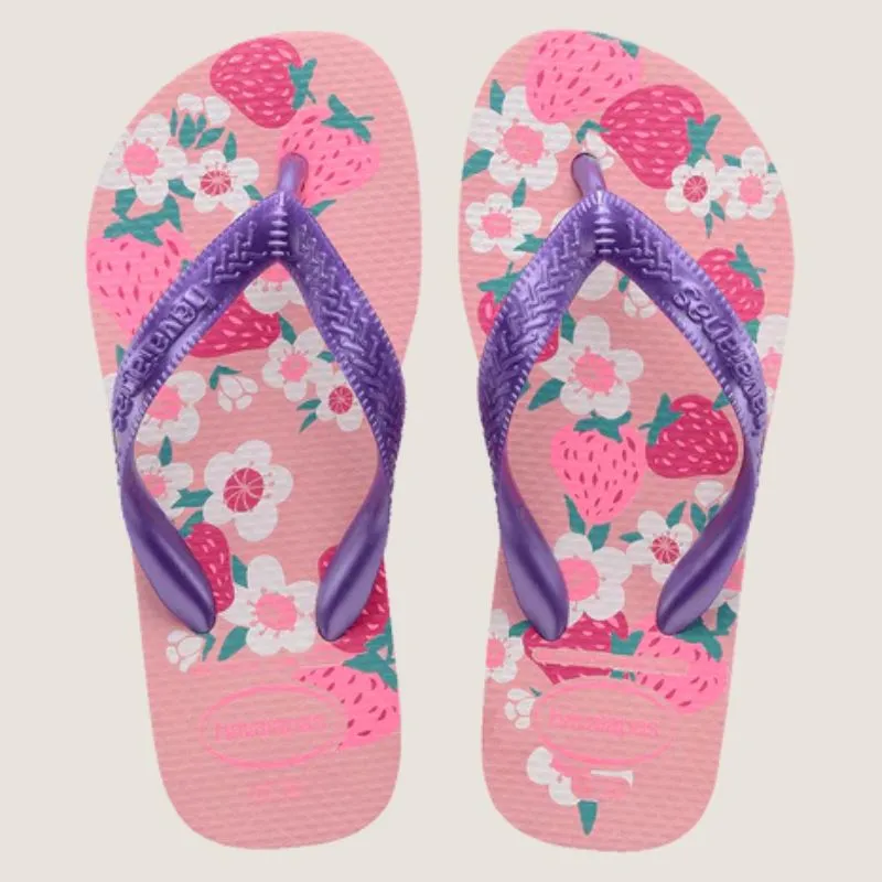 Havaianas Kids Flores Tong Shoes_Havaianas