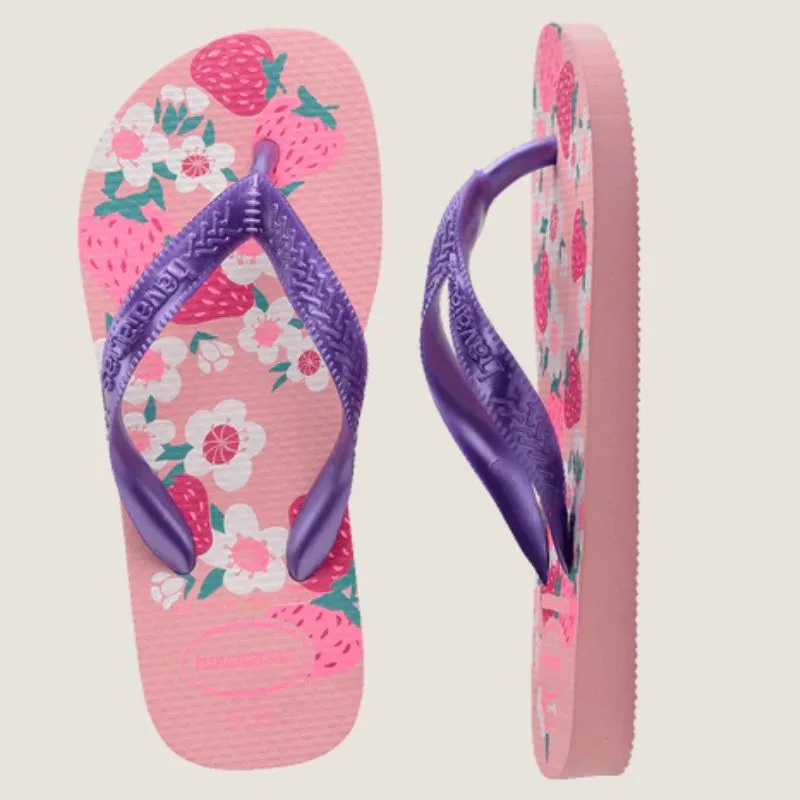 Havaianas Kids Flores Tong Shoes_Havaianas