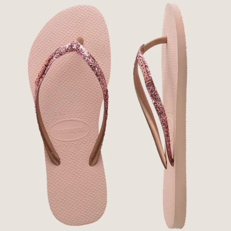 Havaianas Sandales à lanières pour enfants avec logo métallique_Havaianas