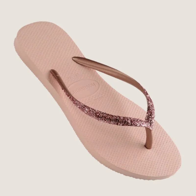 Havaianas Sandales à lanières pour enfants avec logo métallique_Havaianas