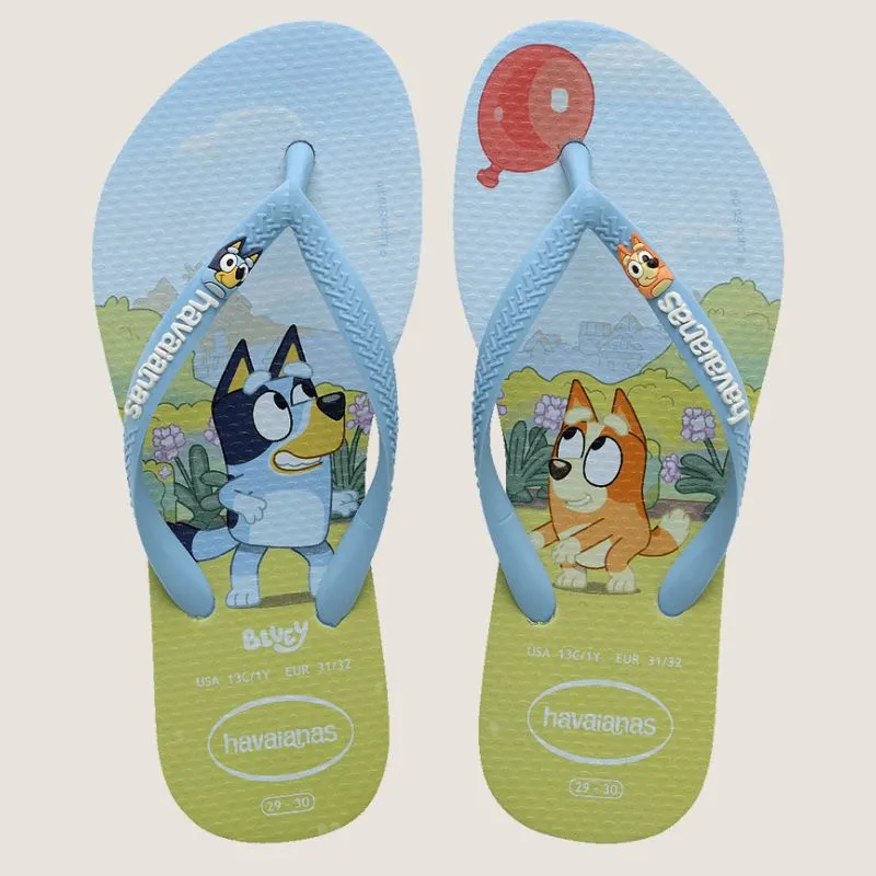 Havaianas Kids Slim Bluey Tongue Shoes_Havaianas