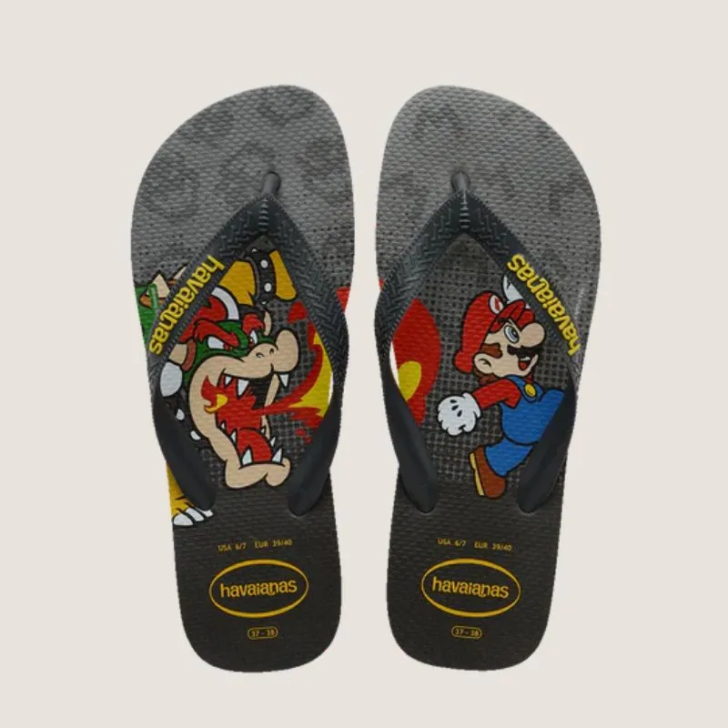 Havaianas Kids Top Mario Tongue Shoes_Havaianas