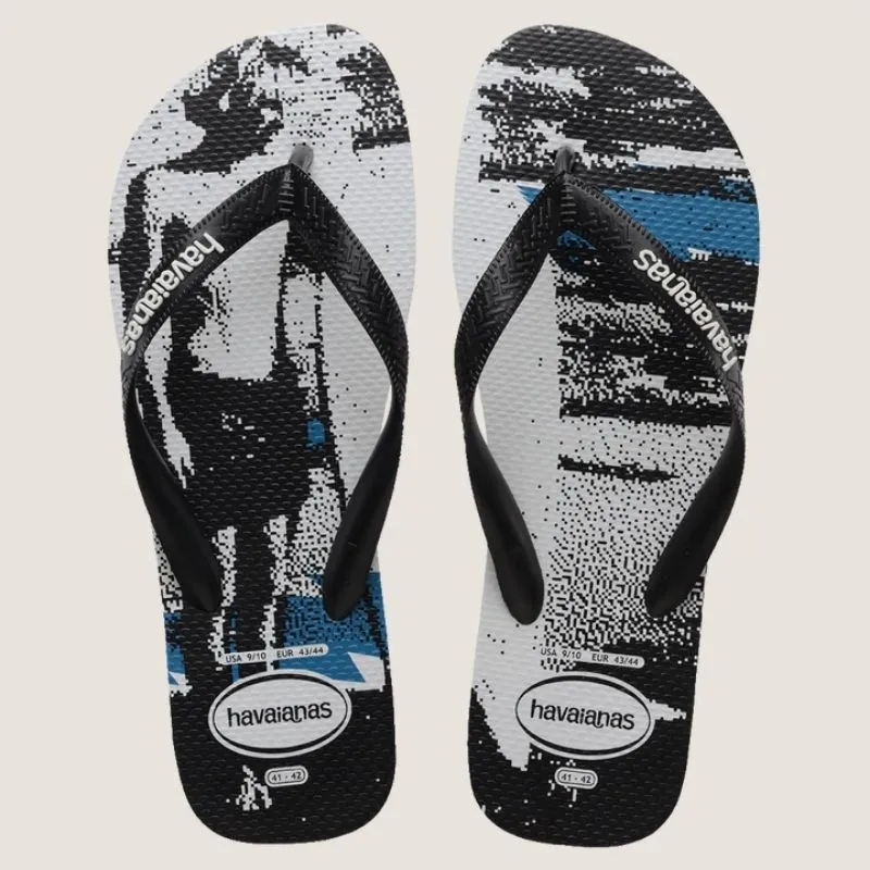 Havaianas Kids Top Print Twin Fin Tongue Shoes_Havaianas