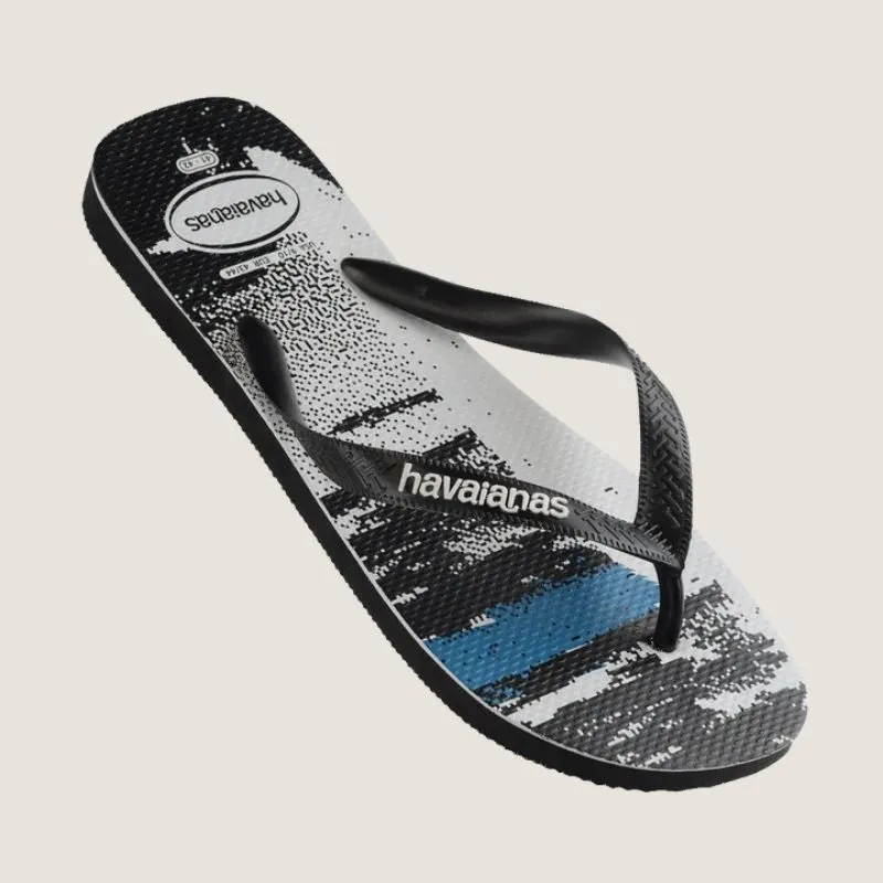 Havaianas Kids Top Print Twin Fin Tongue Shoes_Havaianas