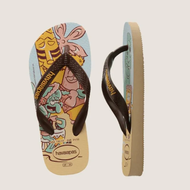 Havaianas Kids Top Spongebob Tongue Shoes_Havaianas