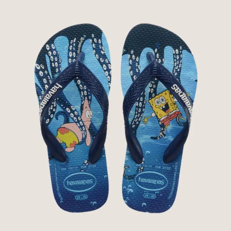 Havaianas Kids Top Spongebob Tongue Shoes_Havaianas