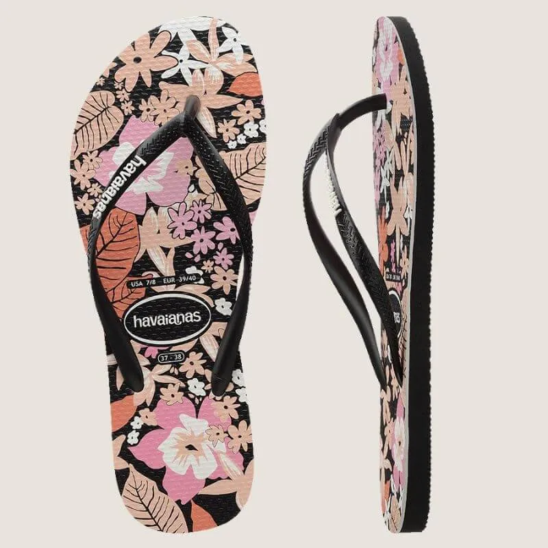 Havaianas Slim Ditsy Bloom Tong Shoes_Havaianas