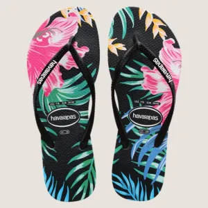 Havaianas Slim Floral Palm Thong Shoes_Havaianas