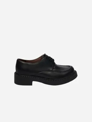 Mocassins Végans en Cuir Pomme pour Femme Helen | Noir