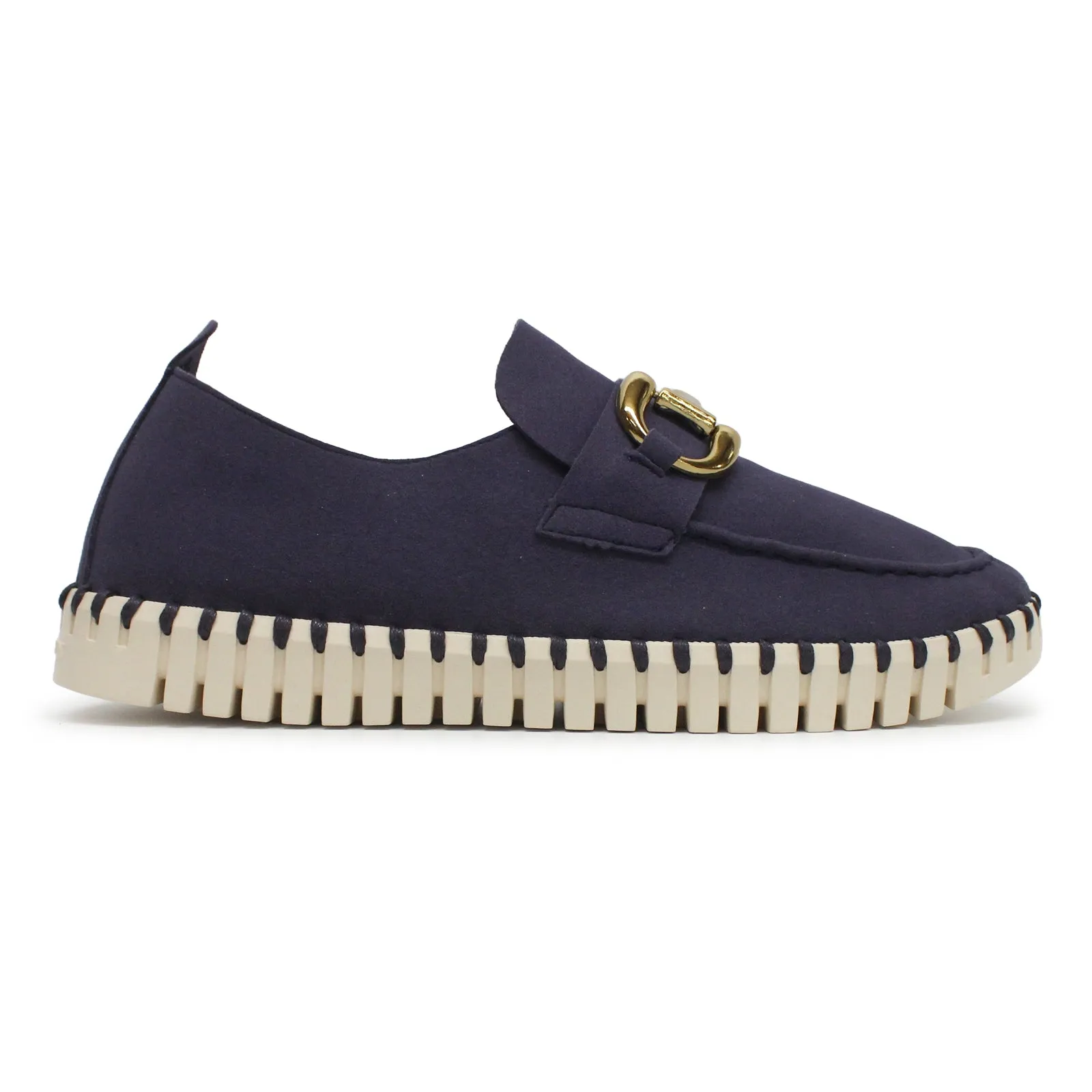 Chaussures mocassins pour femmes en textile Ilse Jacobsen Tulip 3874