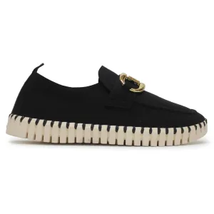 Chaussures mocassins pour femmes en textile Ilse Jacobsen Tulip 3874