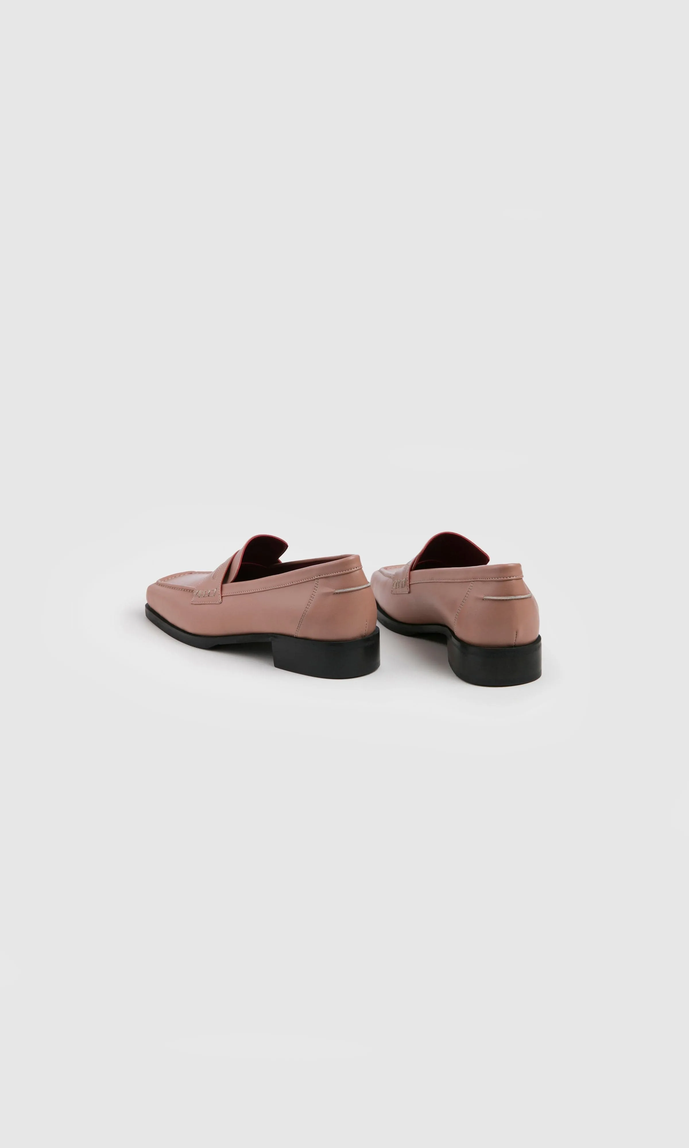 Loafer végan en cuir de pomme pour femmes Joan | Rosé