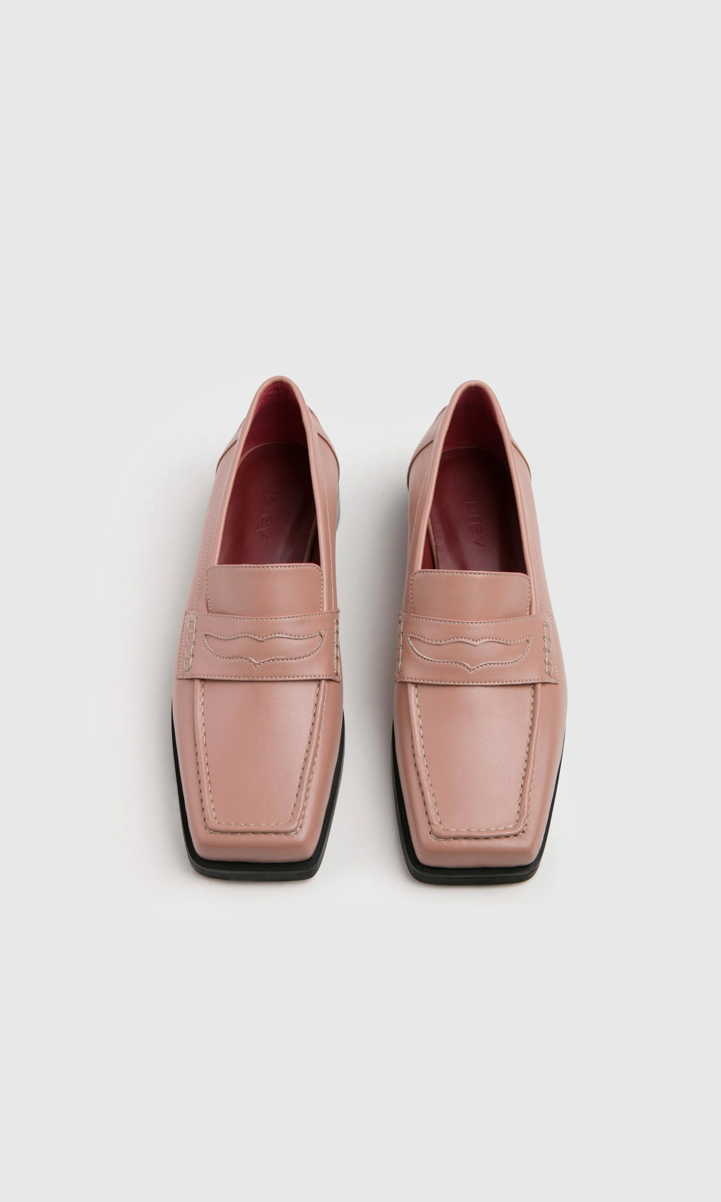 Loafer végan en cuir de pomme pour femmes Joan | Rosé
