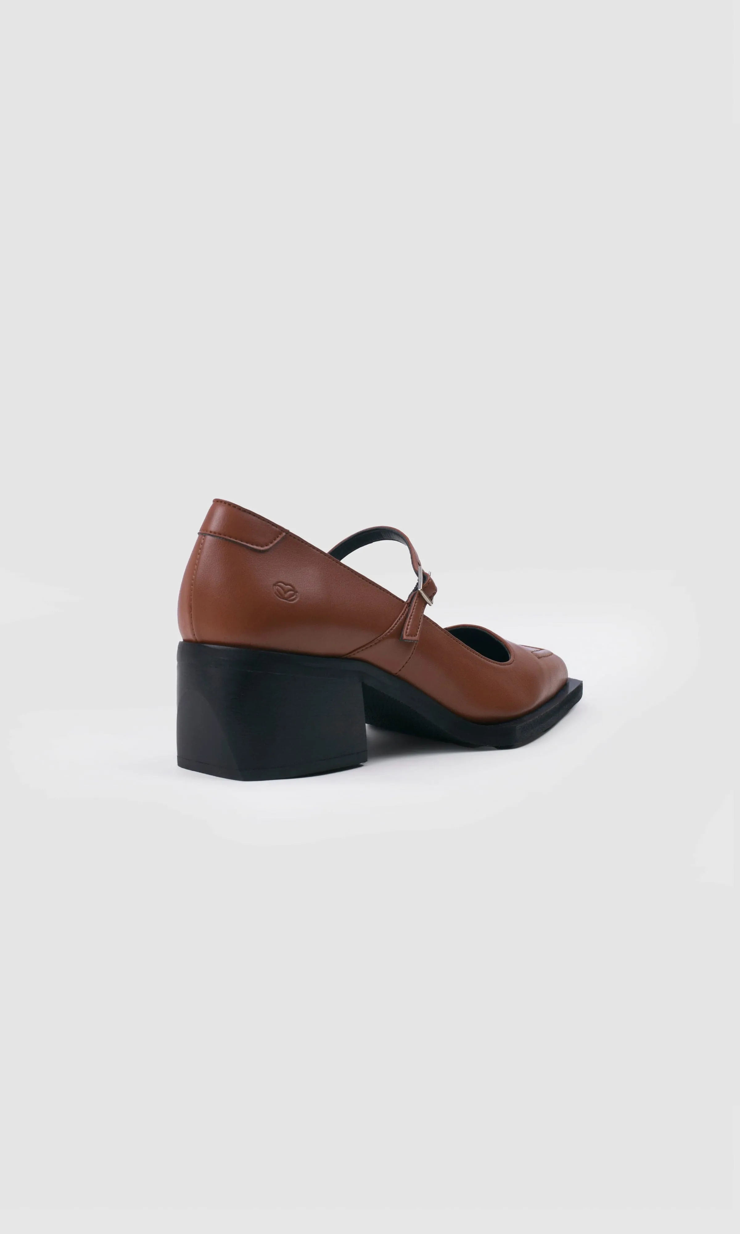 Escarpins Végans Julia en Cuir de Pomme | Marron