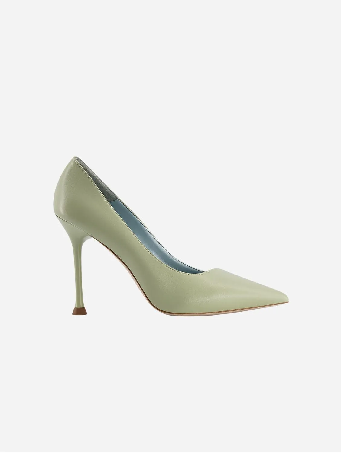 Escarpins Végan à Talons Juliette Apple en Cuir Végétal | Vert