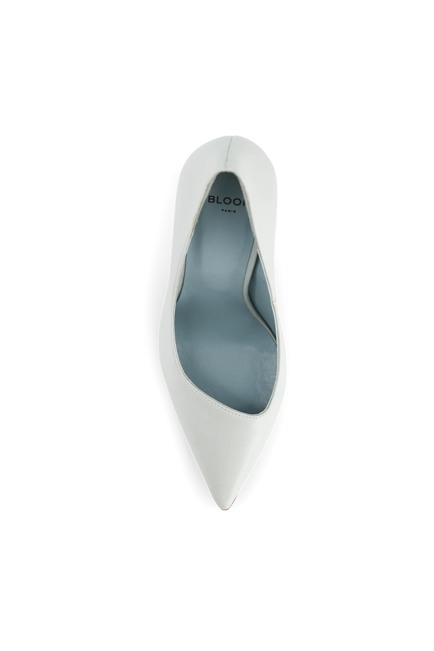 Escarpins Vegan à Talons Juliette Apple Leather | Bleu Glace