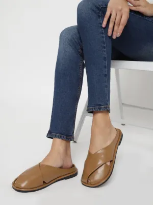 Mocassins en PU kaki sans lacets (TC-RS3655-KHA)