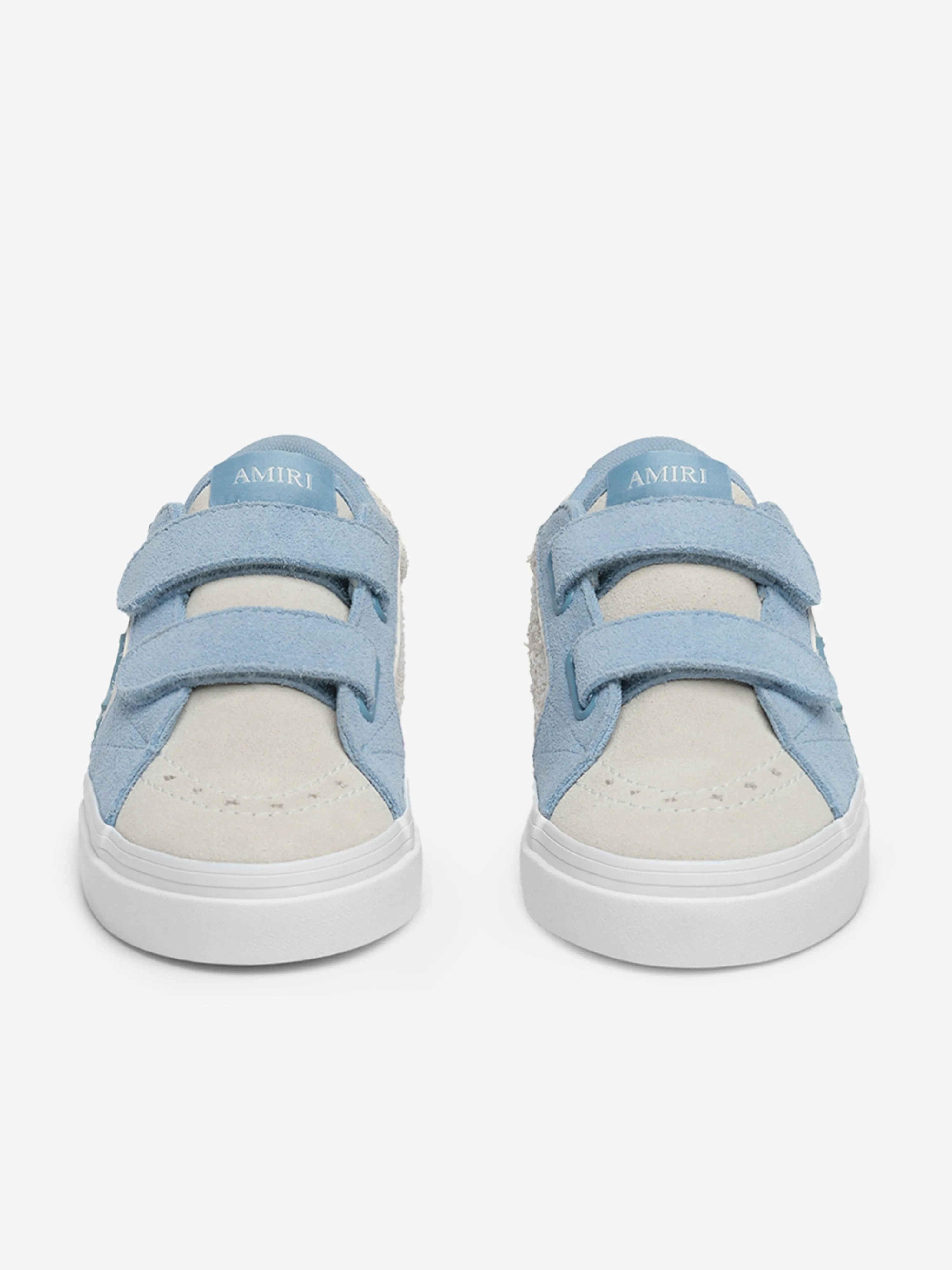 Baskets Basses en Cuir Sunset pour Enfants en Bleu