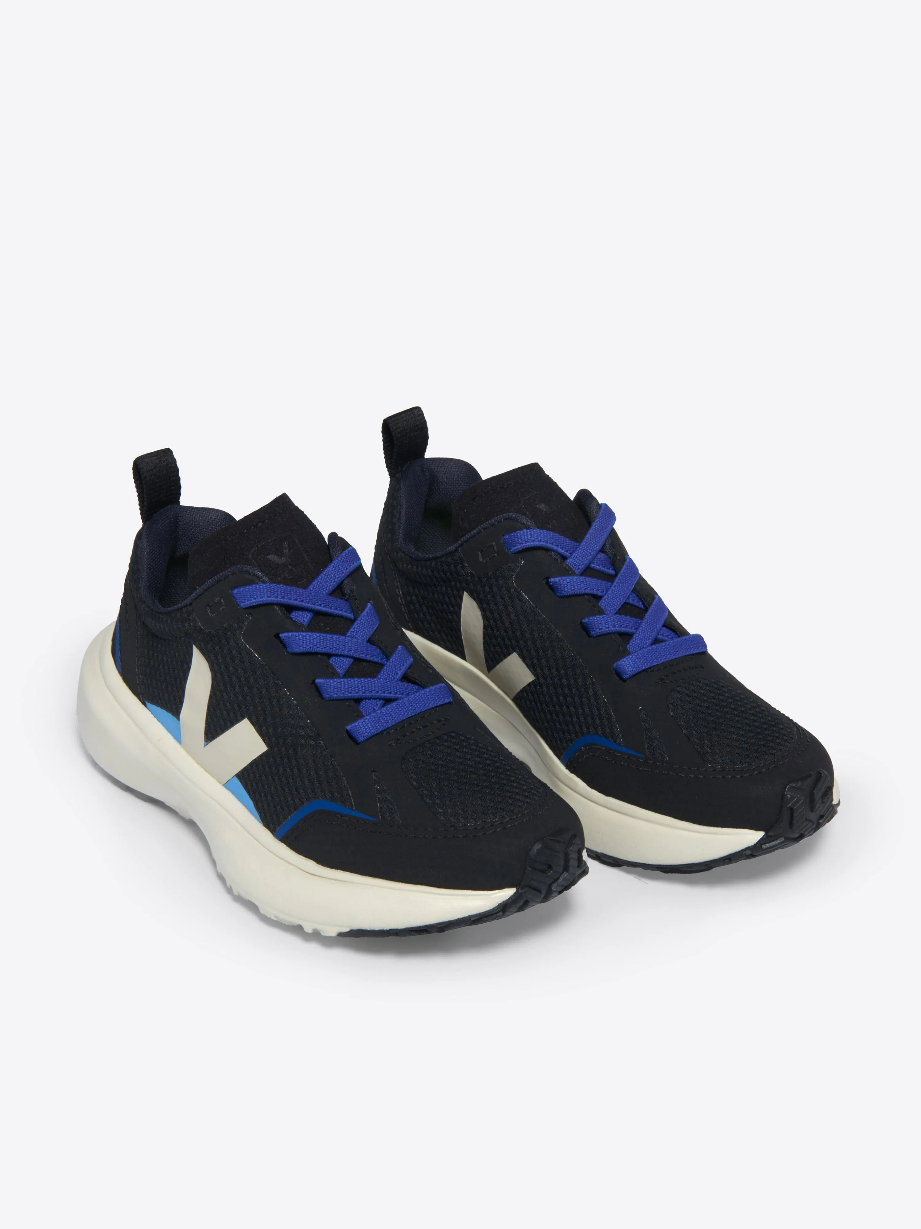 Chaussures de Sport Alvéolées Lumineuses pour Enfants Canari en Noir