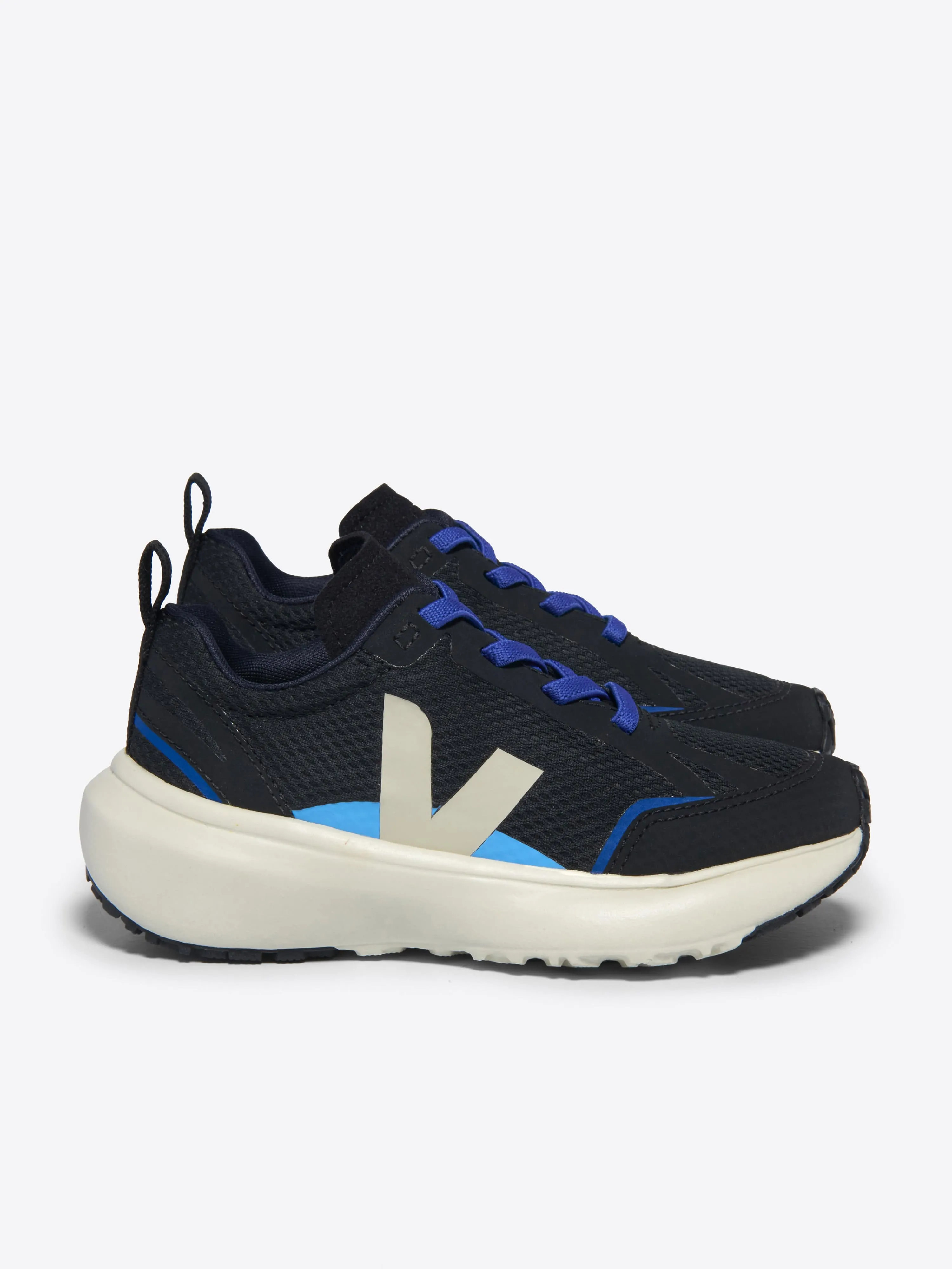 Chaussures de Sport Alvéolées Lumineuses pour Enfants Canari en Noir
