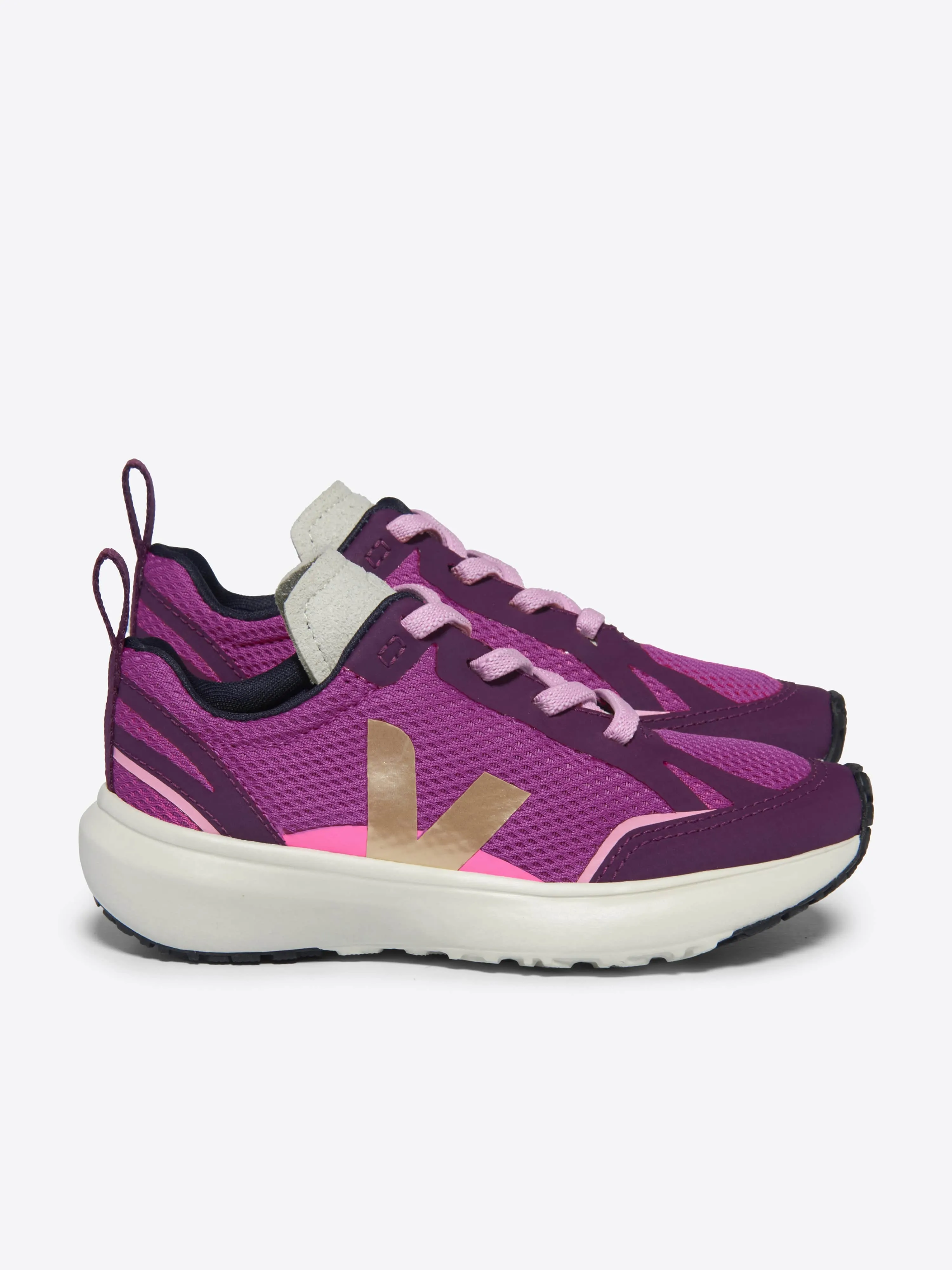 Chaussures de sport Alveomesh Canary pour enfants en violet