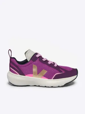 Chaussures de sport Alveomesh Canary pour enfants en violet